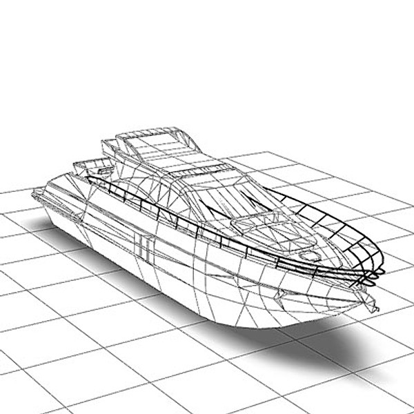 yacht dxf - Yacht 62s by Polygon Puppet