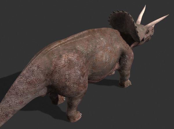 jp triceratops 3d obj - True Jp Triceratops Obj by Virtual creator