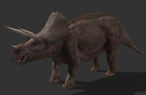 jp triceratops 3d obj - True Jp Triceratops Obj by Virtual creator