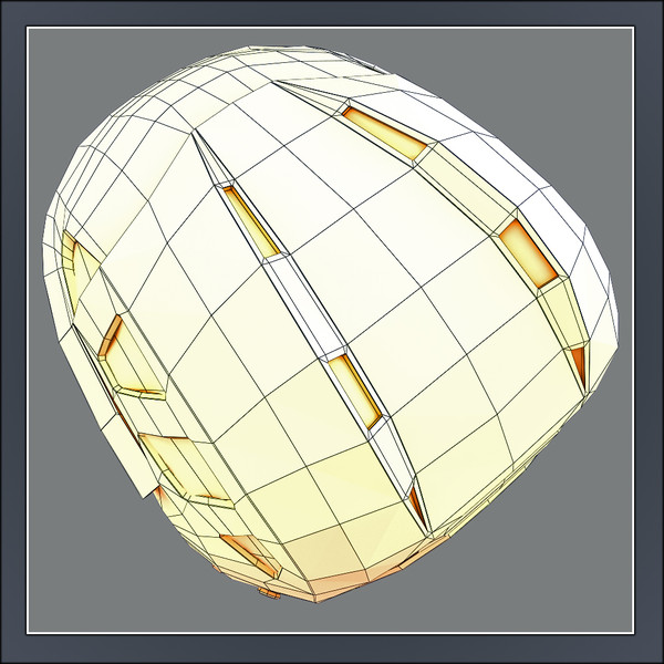 ice hockey helmet standard 3d 3ds - Ice Hockey Helmet - Standard by Tornado Studio
