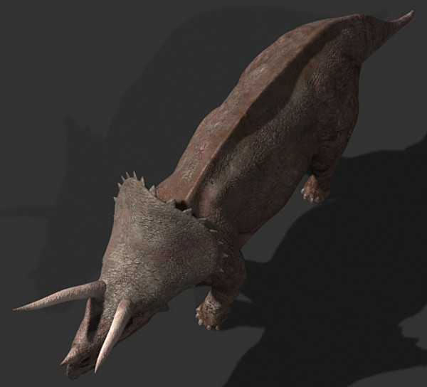 jp triceratops 3d obj - True Jp Triceratops Obj by Virtual creator