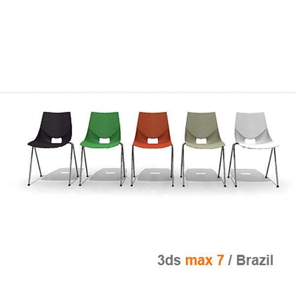 3d modern stacking chair mobexpert - mobexpert sirio stacking chair by lajhar
