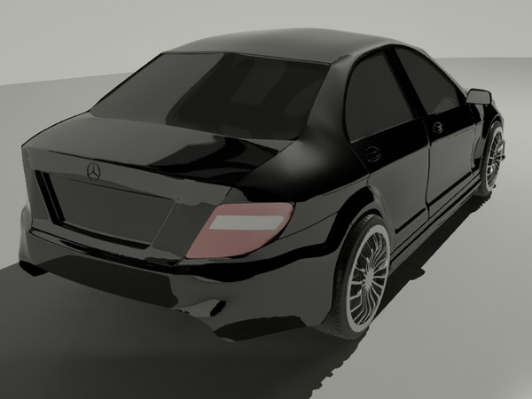 3d model mercedes c class - Mercedes C classe by ngluvakov