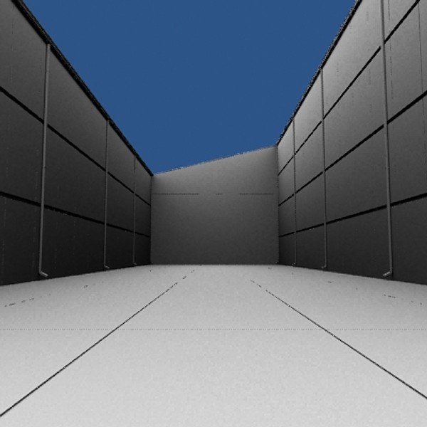 3d alley environement model - Alley car environment by gauthier12