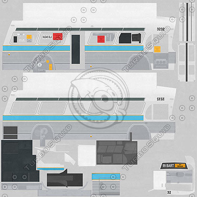ready bus buses 3d model - Buses collection... by GameArt3D