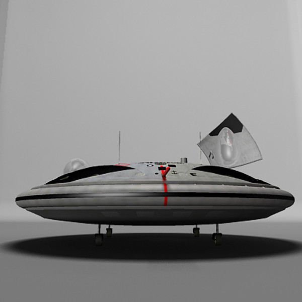 avrocar avro 3d obj - Avro Car by My3DGuy