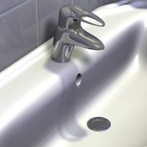 3d bathroom washbasin - Washbasin.rar by MingDaniel