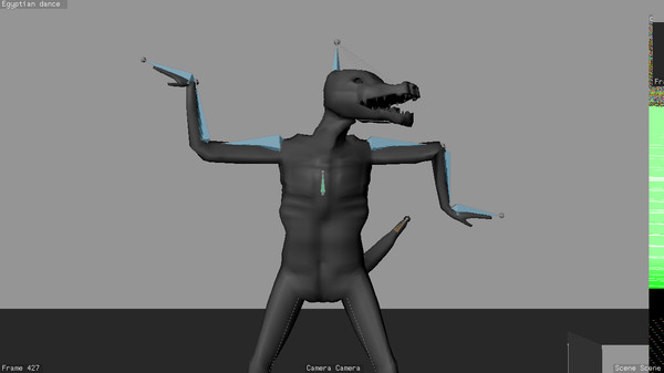 free chupacabras 3d model - chupacabras20.blend by japrogramer