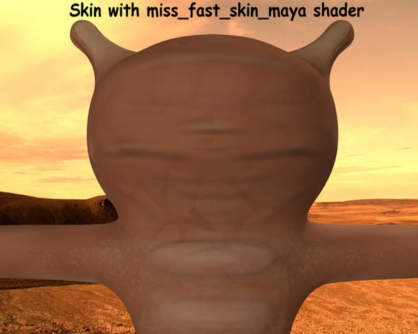 character flight navigator 3d obj - Puckmaren, little nice alien by daniel4d