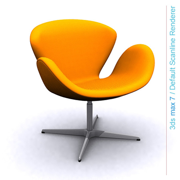 lightwave design swan chair - swan by lajhar
