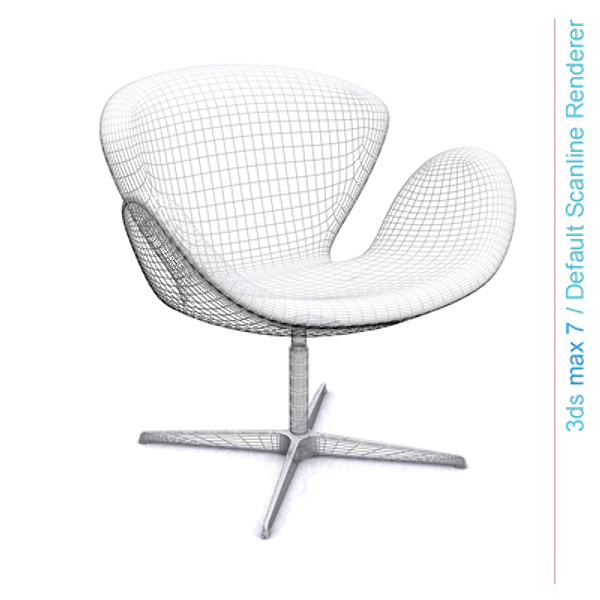 lightwave design swan chair - swan by lajhar