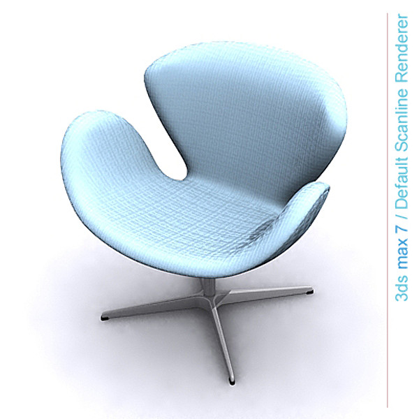 lightwave design swan chair - swan by lajhar