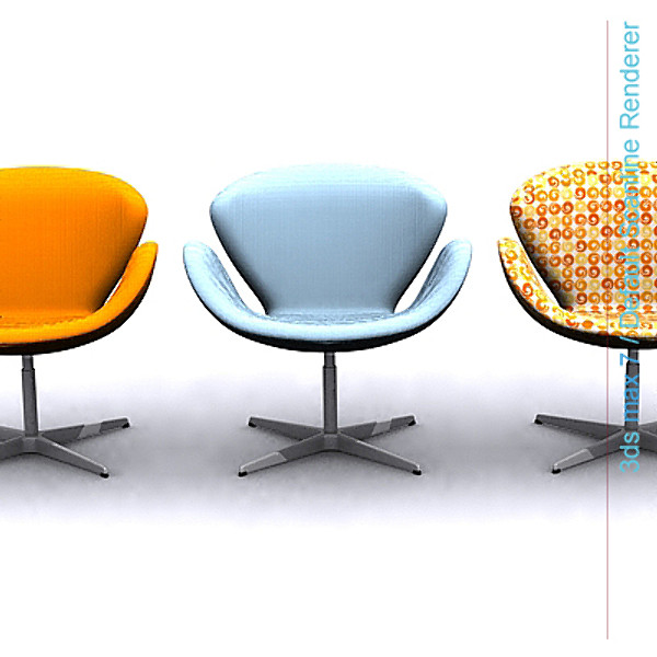 lightwave design swan chair - swan by lajhar