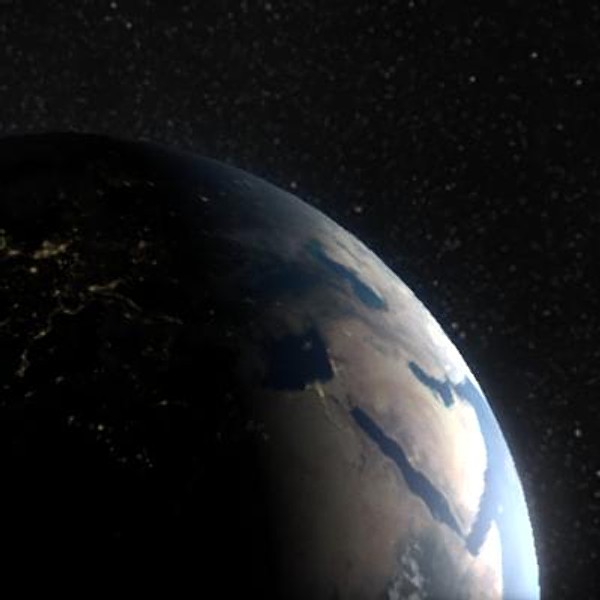 3d earth city night - Earth by MKMS