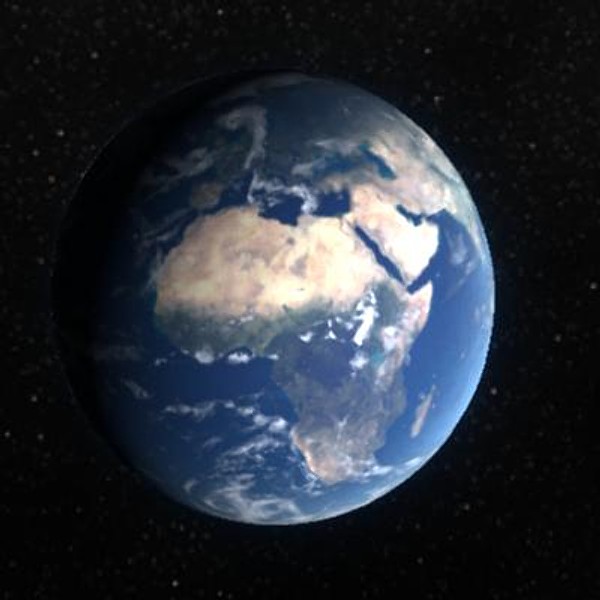 3d earth city night - Earth by MKMS