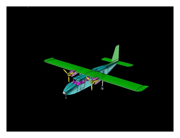 max bn islander - BN Islander Airc.-3dm.zip, .3ds, .fbx, .skp, .stp, .skp, or .lwo by RodgerSaintJohn