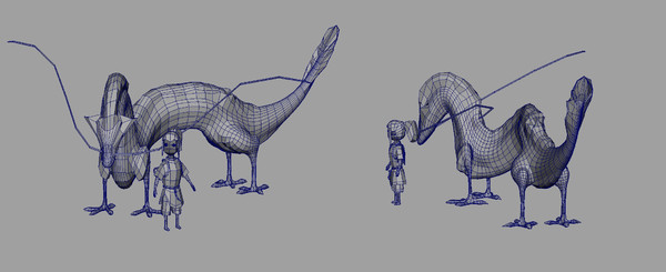 3d model haku chahiro - chahiro haku by studio Lab
