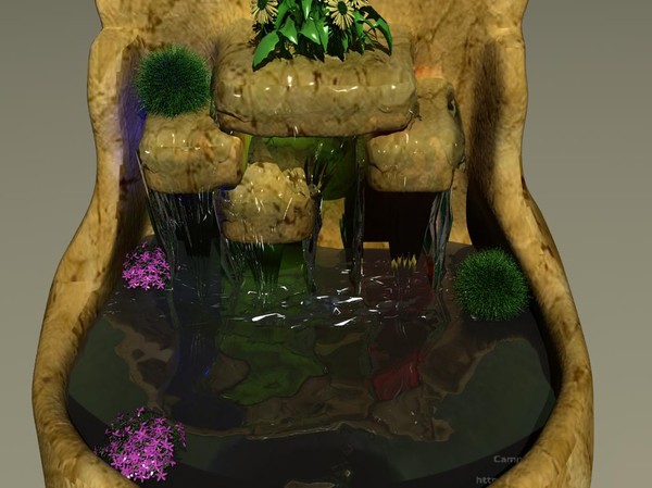 waterfall 3d max - waterfall.rar by donkiman
