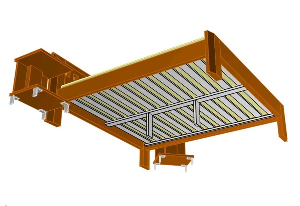 3d model double bed viva - Viva by Mar.K