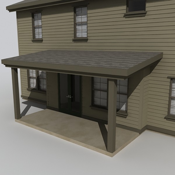 house 22 3d model - house_22 by monkeyodoom