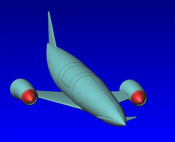 skylon solid sat stp 3d 3ds - Skylon Solid Assy.sat or .stp by RodgerSaintJohn