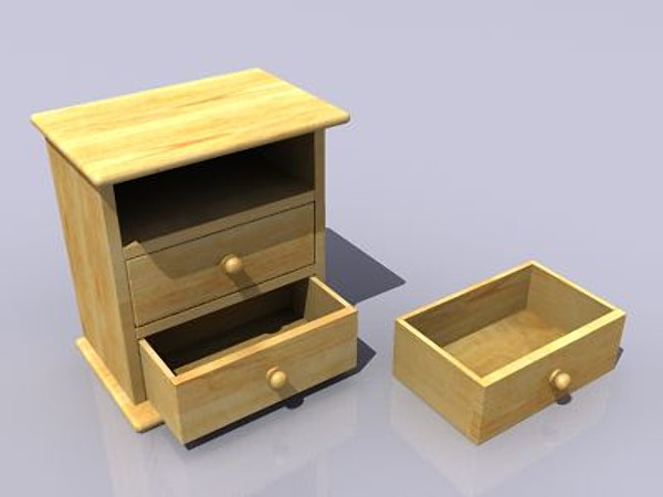 3d model wooden jewellery box - smcab.max by ultraspek