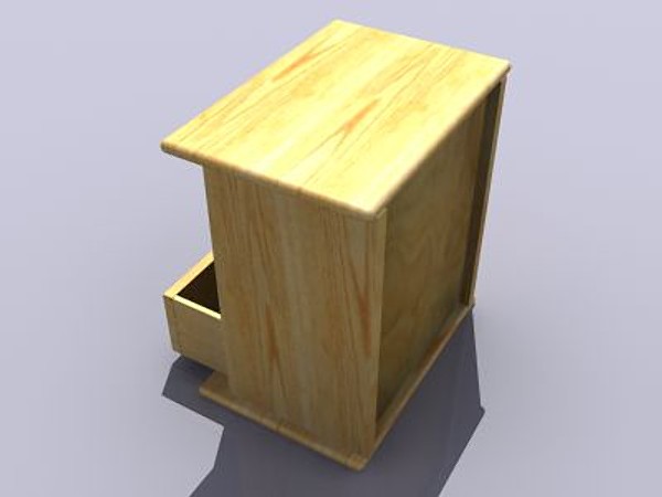 3d model wooden jewellery box - smcab.max by ultraspek