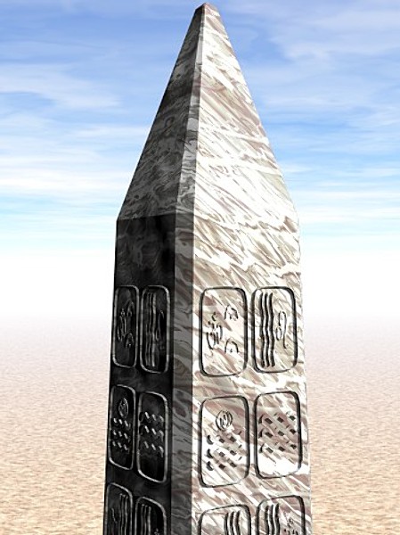 obelisk ancient obj - Obelisk by GraphicGuru