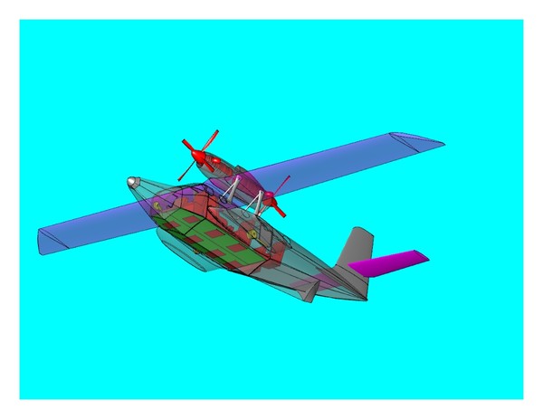 3d dornier seastar - Seastar.sat or .dwg by RodgerSaintJohn