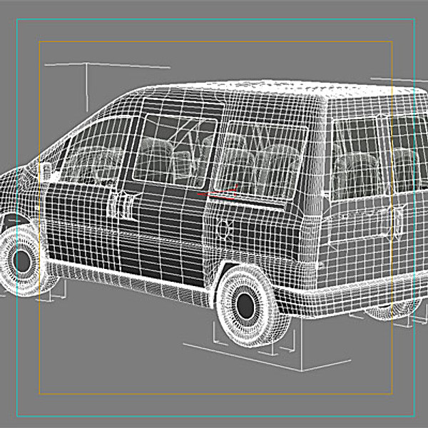 small bus euro 3ds - Small Euro Bus (ut) by QLEE