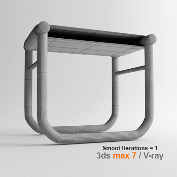 le corbusier 3d model - lc9 by lajhar
