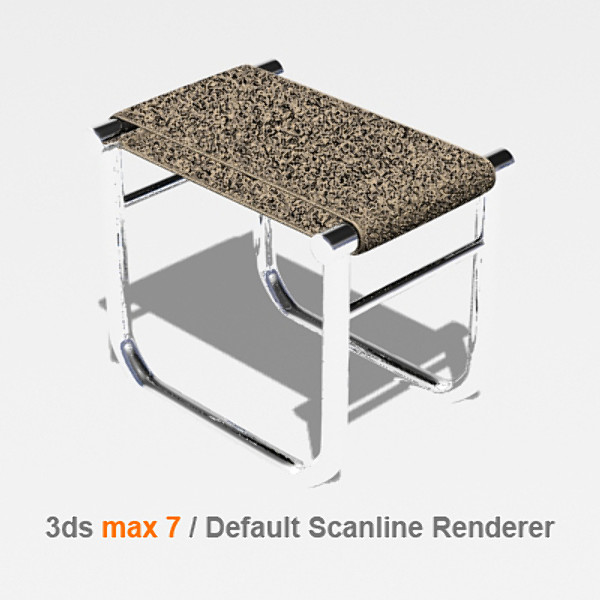 le corbusier 3d model - lc9 by lajhar
