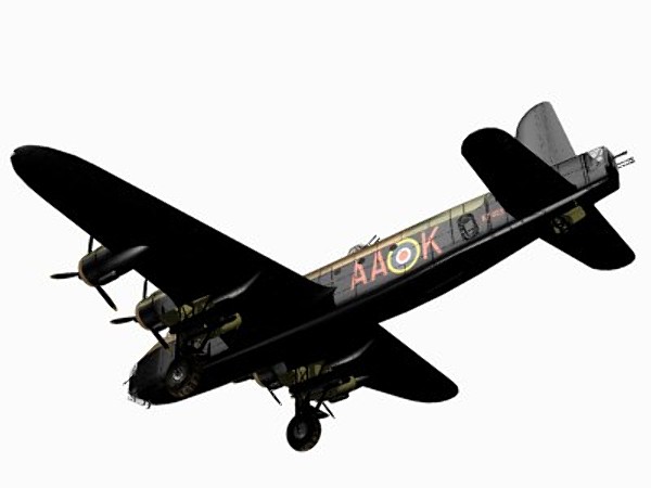 3d short stirling mkiii model - Short Stirling MKIII by pbratt