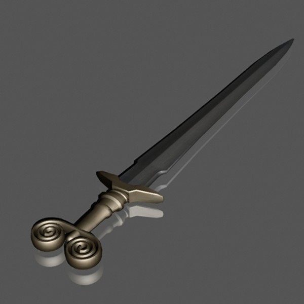 celtic sword 3ds - Celtic Sword by mostlysquare