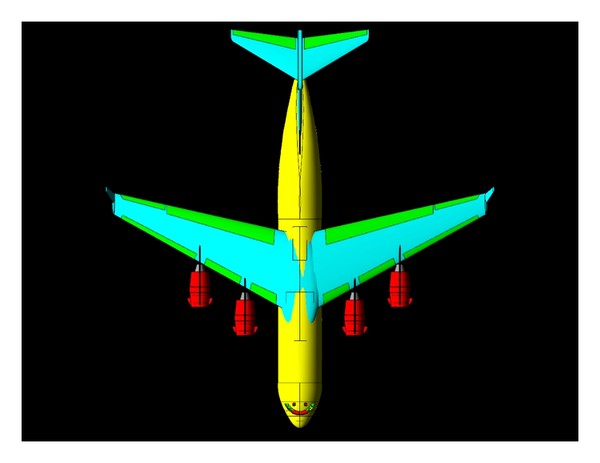 cargo airplane assembly dxf - Cargo_C17(REV).sat or .dwg or .3dm or .dxf by RodgerSaintJohn