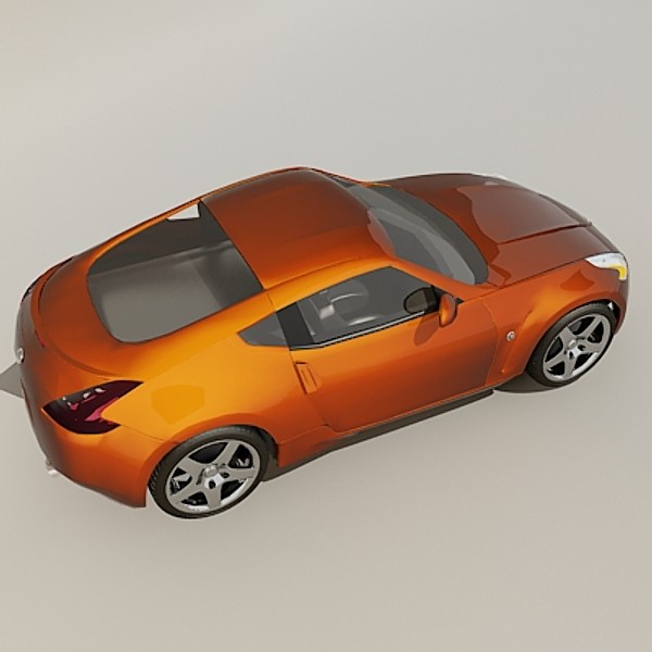 3d model 2010 nissan 370z z - Nissan 370z 2010 by 3d_addict