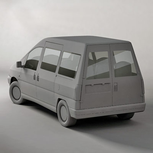 small bus euro 3ds - Small Euro Bus (ut) by QLEE
