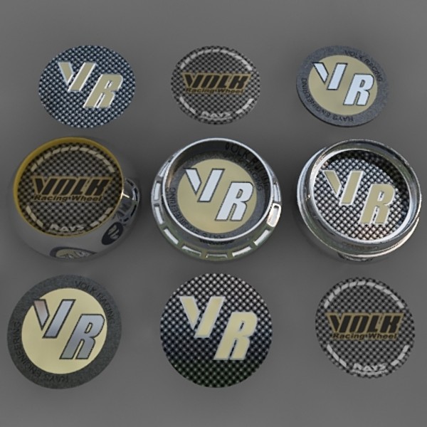 3d model of center caps wheels - center caps.zip by redline_or_nothing