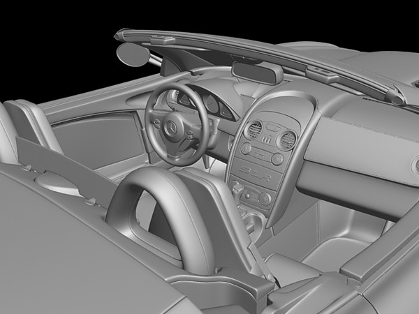 3d max mercedes slr mclaren roadster - Mercedes Benz SLR McLaren Roadster by Oricle