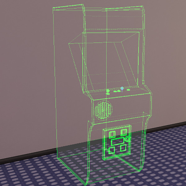 classic donkey kong 3d obj - Donkey Kong Game by My3DGuy