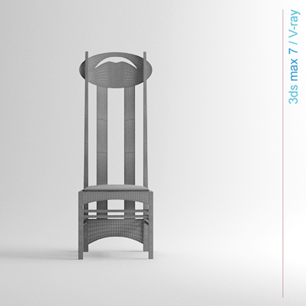 3d model charles rennie argyle - Argyle by lajhar