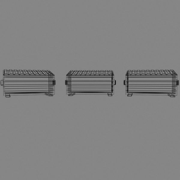 3ds max dumpster polys - Low Poly Dumpster Model Pack by Game Model Creations