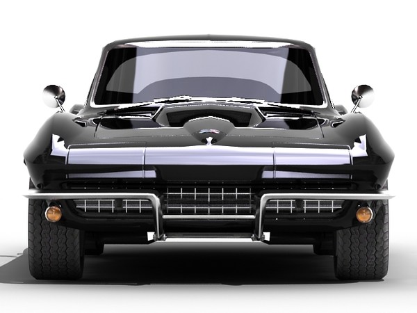 3d corvette stingray model - Chevrolet Corvette StingRay 1967 by fabelar