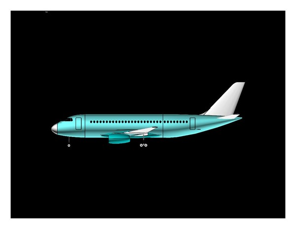 3d sukhoi regional jet model - Sukhoi SS-100-95 Regional Jet by RodgerSaintJohn