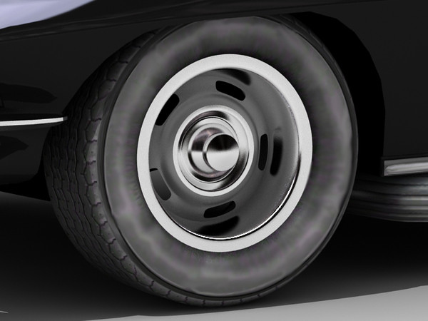 3d corvette stingray model - Chevrolet Corvette StingRay 1967 by fabelar