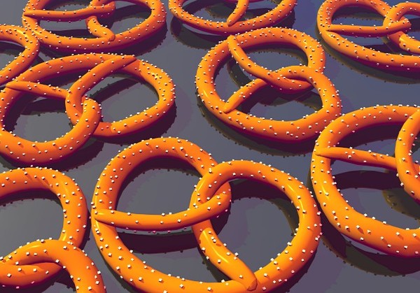3ds max salty pretzel - Pretzel by GraphicGuru