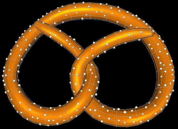 3ds max salty pretzel - Pretzel by GraphicGuru