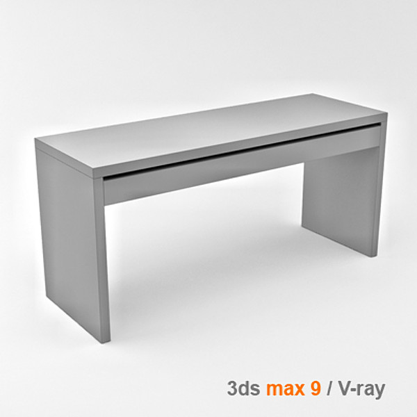 bed ikea malm furnitures 3d max - Malm 8 piece furniture set by lajhar