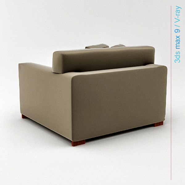 3ds max modern architectural - chair 01... by Lajhar 