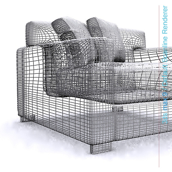 3ds max modern architectural - chair 01... by Lajhar 